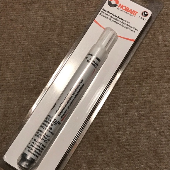 Hobart Welding Products White Industrial Paint Marker Pen # 770222
Valve action - Picture 5 of 6
